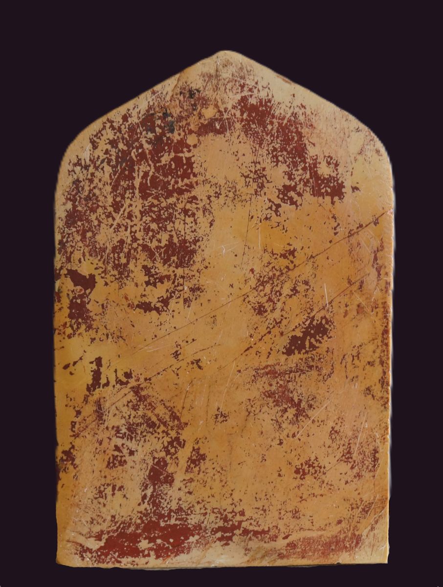 Pagan Burmese Andagu 8 Scene Stele 12 Burmese Andagu Stone Stele - Back View