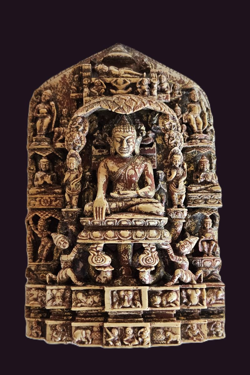 Far East Collections 2 Burmese Pagan Andagu Stone Stele
