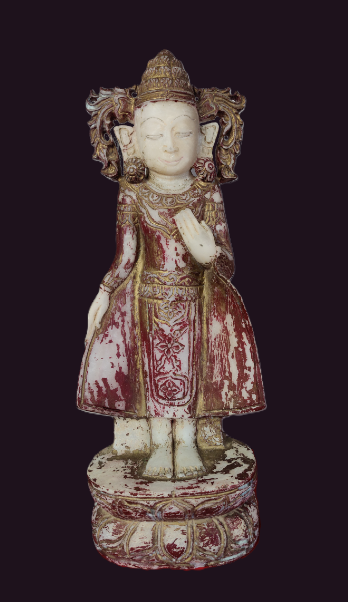 Crowned Shan (Tai Yai) Buddha - 19th Century