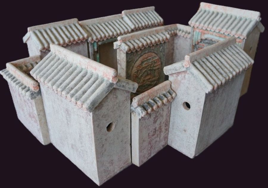 Far East Collections 9 Back view Si He Yuan Ming style courtyard house 1 1