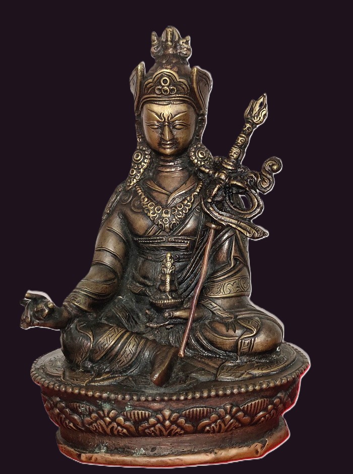 Nepalese bronze image | Guru Padmasambhava