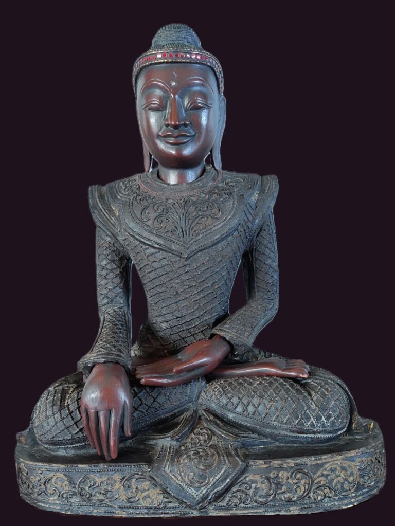 Mandalay Royal King Buddha - 19th Century