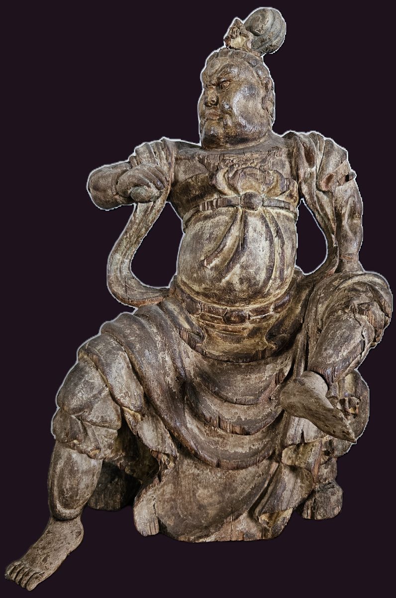 Ming Dynasty Lokapala: The Shuanglin Connection 5 Chinese Heavenly King - Vaisnavana - King of the North - Moli Shou