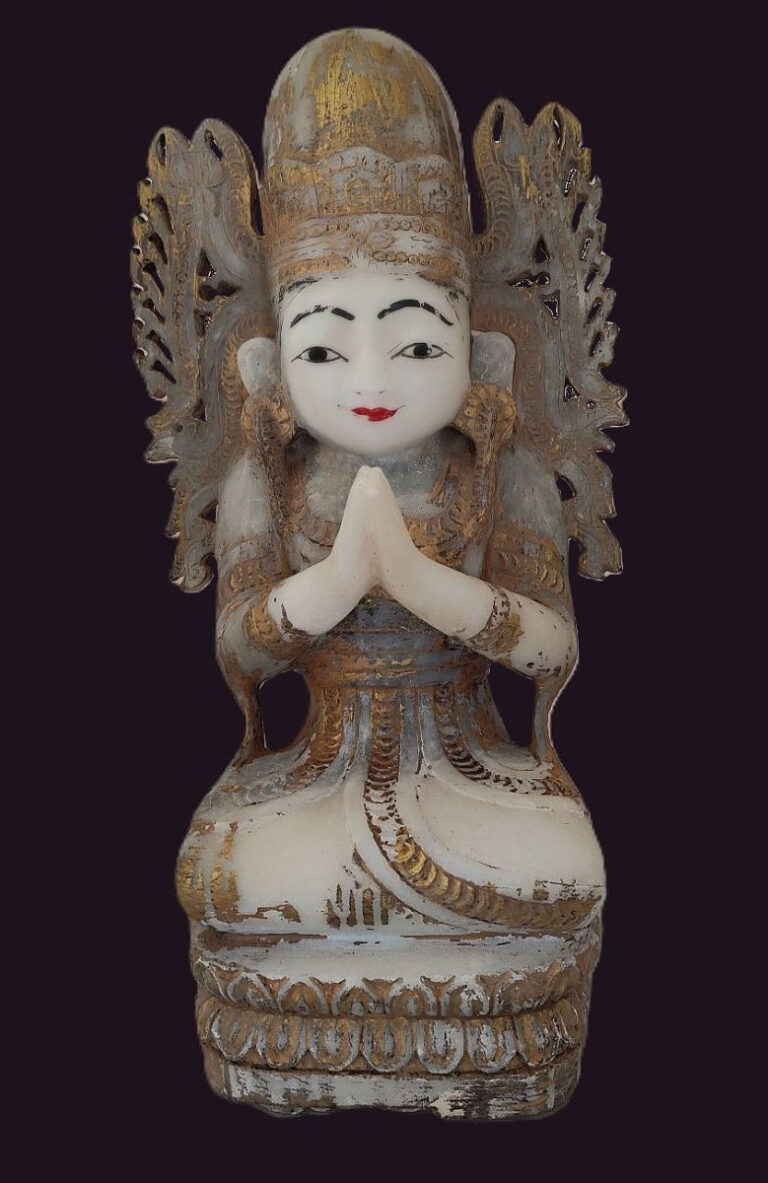 rare Celestial Nat Mandalay Period 19th Century