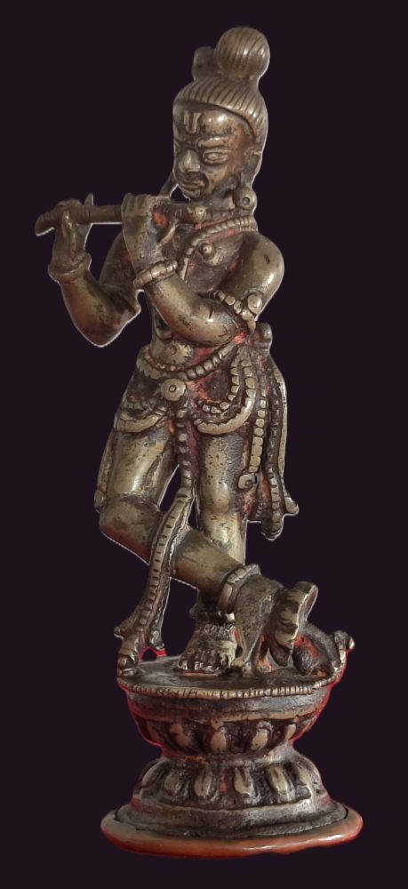 Sth. Indian 18-19th C depiction - Krishna Venugopala
