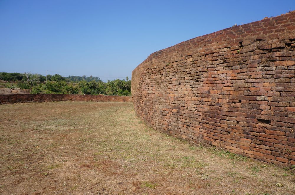 Pyu Site - Sri Ksetra Burmese Ancient City 2 Remains of Old City Wall Sri Ksetra