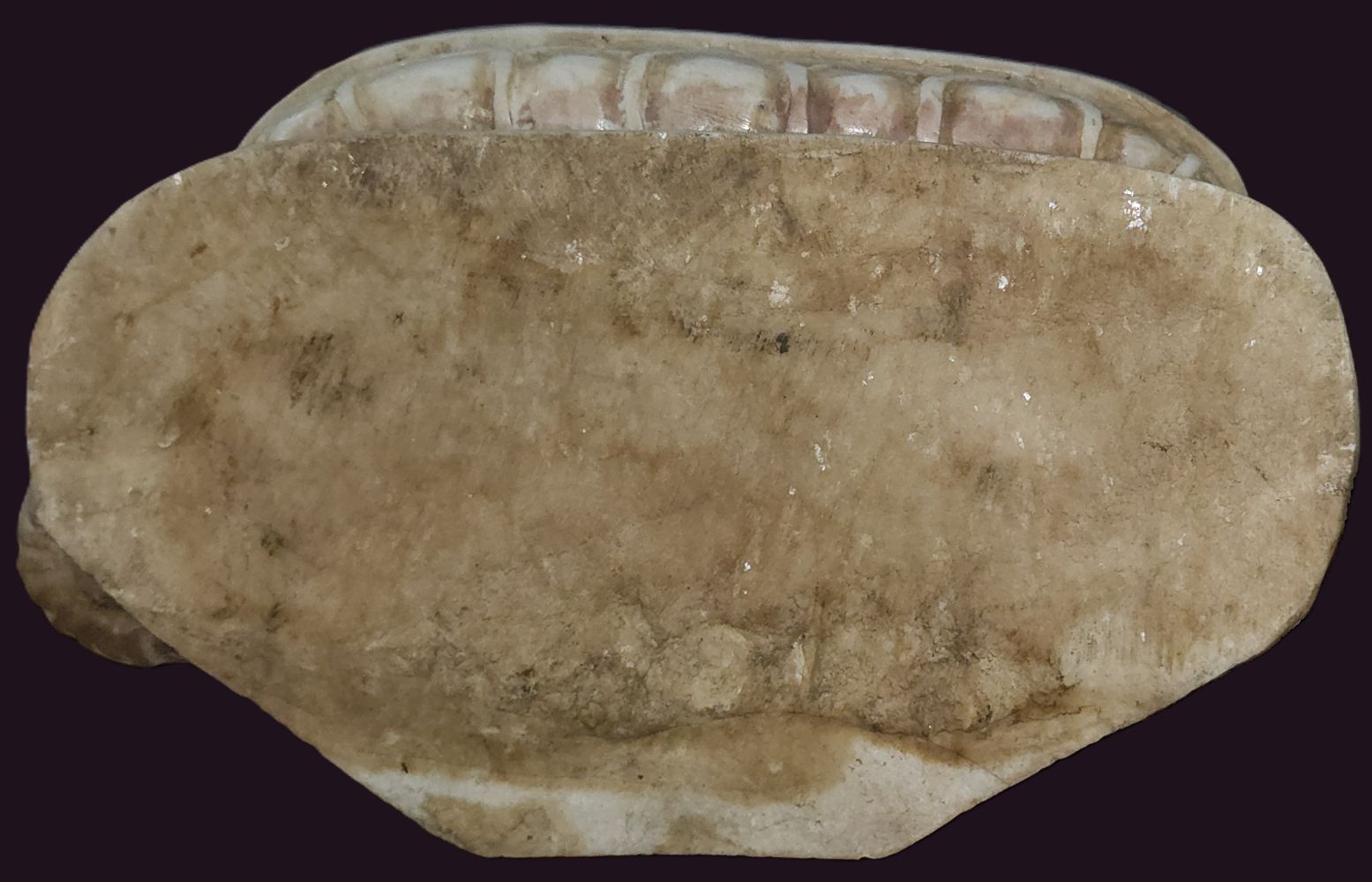 Circa 1880-1910 Burmese Marble Phitsanulok Buddha 4 Base view Marble Phitsanulok Buddha Statue