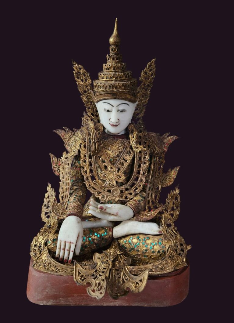 Burmese Mandalay Jambupati Royal King Buddha